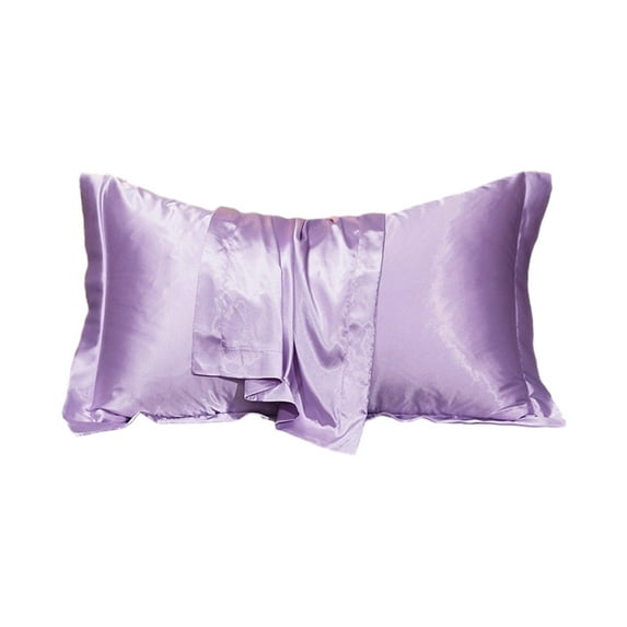 Zmeidao Clearance Satin Silk Pillowcase Satin Silk Pillowcase Suitable For Hair And Skin Standard Size 20x30in With Hidden Zipper Soft Breathable Glassy And Cool Sleeping