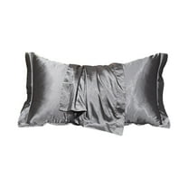 Zmeidao Satin Silk Pillowcase Satin Silk Pillowcase Suitable For Hair And Skin Standard Size 20x30in With Hidden Zipper Soft Breathable Glassy And Cool Sleeping