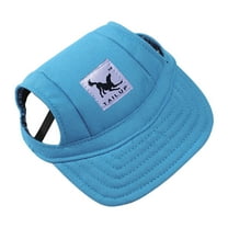 Zmeidao Clearance Small Pet Summer Canvas Cap Dog Baseball Visor Hat Puppy Outdoor Pet Cap
