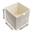 thumbnail image 1 of Zmeidao Storage Basket, Large Storage Bins Shelf Baskets, Storage Box for Clothing and Sundries Household Items Fabric Desktop Toy Storage Box, 1 of 2