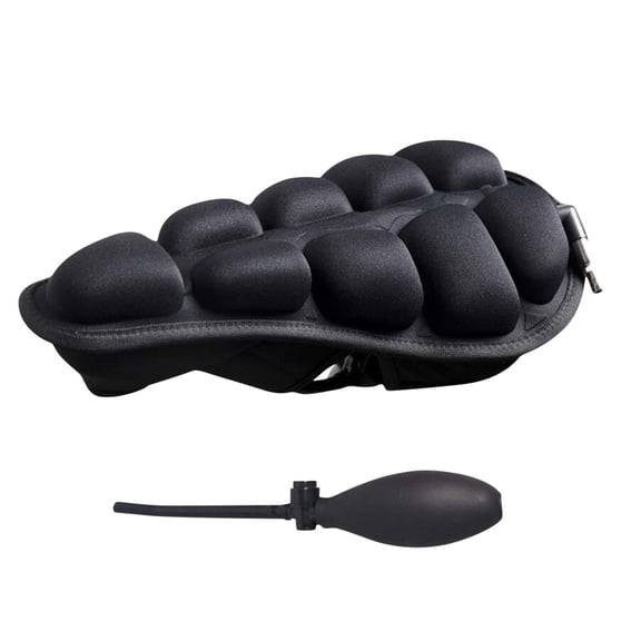 Zmeidao Universal Bicycle Seat Cushion Inflatable Seat Cushion Cover Portable Mini Anti-shock To Reduce Pressure With Inflatable Cylinder