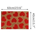 thumbnail image 1 of Zmeidao Valentine's Day Floor Mats Holiday Floor Mats Nonslip Washable Welcome Doormat Bathroom Bedroom Living Room Kitchen Outdoor Absorbent Rugs Gifts Home Decor, 1 of 7