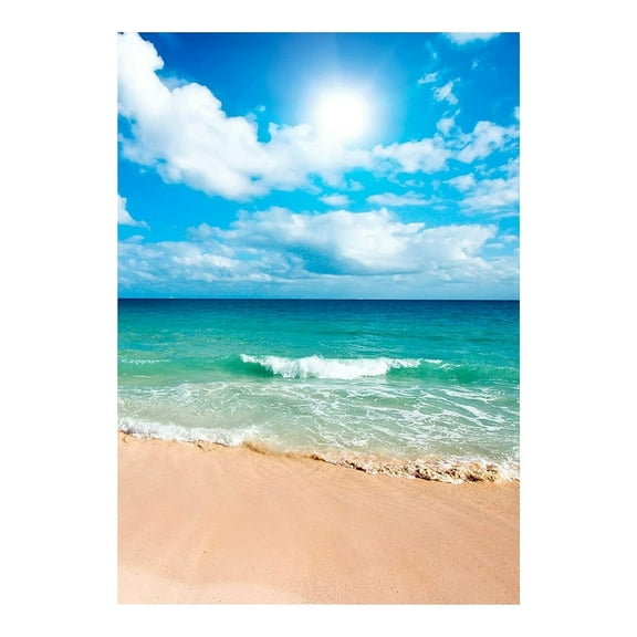 Zmeidao Welcome Summer Flag, 17.7x11.8 Inch Summer Series Garden Flag, Double Sided Summer Garden Flag for Outdoor House Beach Flag Yard Decoration