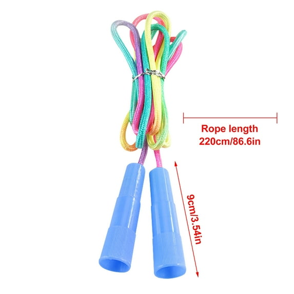 Zmeidao Colorful Kids Jump Rope Set Adjustable Plastic Kids Jump Rope Skipping Rope Outdoor Jump Ropes Great Party Favor