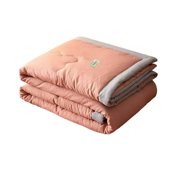 Zmeidao Cooling Summer Quilt for Hot Sleeper, Soft Cooling Comforter, Breathable Summer Blanket Bedding, 43.3×59in