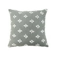 thumbnail image 1 of Zmeidao Decorative Throw Pillow, Rhombic Jacquard Throw Pillow Soft Square Cushion for Couch Sofa Bed Bedroom Living Room, 17.7x17.7inch, 1 of 6