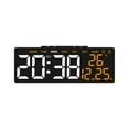 thumbnail image 1 of Zmeidao Digital Alarm Clock, Electronic LED Time Display, Time/Date/Day/Temperature Display, for Office, Bedroom, Bedside, 1 of 6