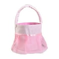 thumbnail image 1 of Zmeidao Easter Baskets Plush Easter Basket Easter Eggs Hunt Bag Bunny Bucket Tote for Easter Candy, 1 of 7