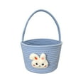 thumbnail image 1 of Zmeidao Easter Bunny Baskets Egg Hunt Baskets for Kids Rabbit Bucket Toy Baskets with Handle Easter Gifts for Easter Stuffer Hunt Candy Gifts Toy Storage Party Supplies, 1 of 6
