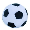 thumbnail image 1 of Zmeidao Football Throw Pillow, Fluffy Stuffed Toy Soccer Ball Pillow, Soft Durable Sports Toy for Sofa Room Decoration and Kids Boy Girls Children Birthday, 9.05in, 1 of 7