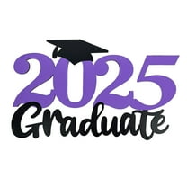 Zmeidao Graduation Party Decorations, 2025 Grad Wooden Sign Class of 2025 Photo Booth Props Congrats Grad Wood Decorations for Graduation Party Supplies