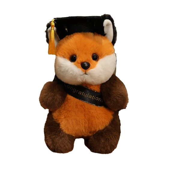 Zmeidao Graduation Plush Stuffed Animal with Cap for Graduation Party Supplies