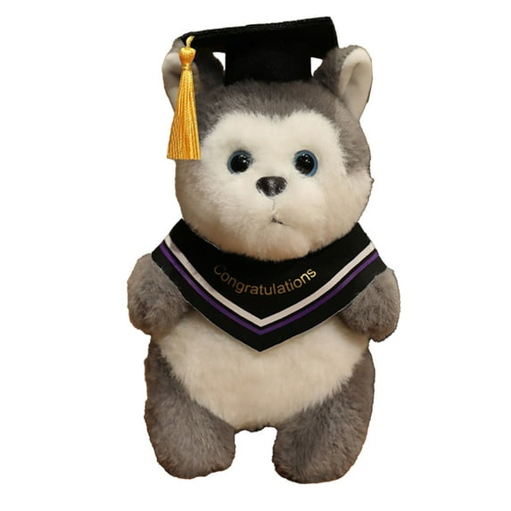 Zmeidao Graduation Plush Stuffed Animal with Cap for Graduation Party Supplies