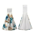 thumbnail image 1 of Zmeidao Hanging Kitchen Towel, Kitchen Dish Towels Tie Towels Tea Bar Dish Cloths Dry Towel for Bathroom Laundry Room Decor, 1 of 5