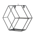thumbnail image 1 of Zmeidao Hexagon Shape Storage Iron Shelf, Modern Metal Wall Shelf for Bedroom Living Study Strong Bearing Capacity Space-Saving Design, 1 of 6
