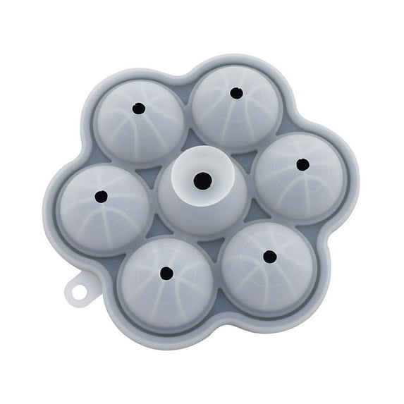 Zmeidao Ice Ball Maker with Lid, Ice Cube Trays with Funnel for Freezer, Perfect Spheres Craft Ice Maker for Cocktail, Whiskey, Gifting