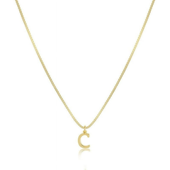 Zmeidao Initial Necklaces for Women, Dainty Letter Necklace Cute Pendant Choker Name Necklace for Women Valentines Gifts