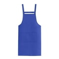 thumbnail image 1 of Zmeidao Kitchen Cooking Aprons, Bib Apron with 2 Pockets for Men Women, 1 of 5