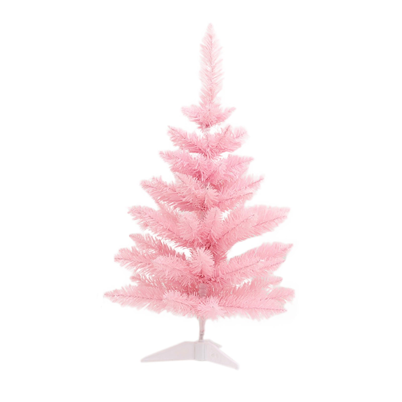 Zmeidao Mini Christmas Trees, Pink Small Christmas Tree, Tabletop ...