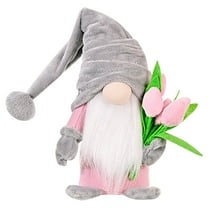 Zmeidao Mothers Day Gnomes Plush Couple for Mom, Handmade Mothers Day Birthday Gift Gnome Decor Stuffed Gnome Plush Doll Ornaments for Home Kitchen Tiered Tray Table