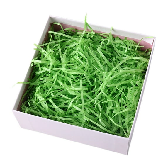 Zmeidao Multicolored Raffia Paper Shreds Strands Grass Stuffer Shredded Crinkle Cut Confetti for Gift Box Filling, Basket Filling, Wrapping Wedding Party Supplies, 200g