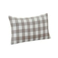 thumbnail image 1 of Zmeidao Plaid Pillow Case Soft & Breathable Pillow Cover Plaid Bed Pillow Shams for Sofa Bed 20.4x30.7in, 1 of 6