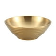thumbnail image 1 of Zmeidao Ramen Noodle Soup Bowl, Stainless Steel Bowl for Cereal, Pasta, Salad, Fruit, Double-walled Soup Bowls Snacks Bowls, 4.72in, 1 of 6
