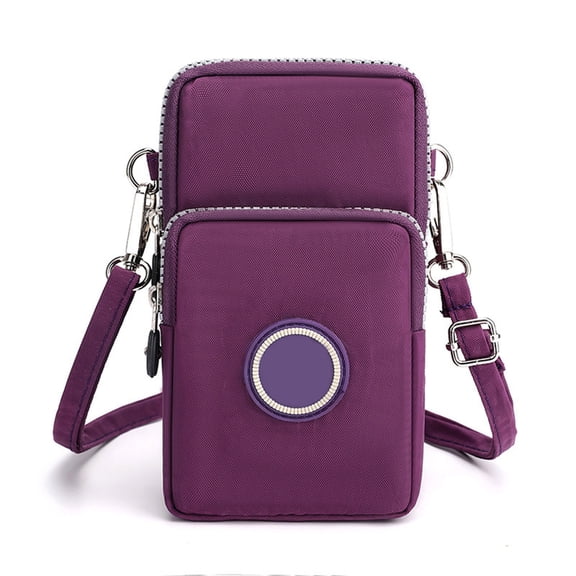 Zmeidao Shoulder Bag, Women Men Travel Sling Bag, Lightweight Casual Wallet with Adjustable Strap