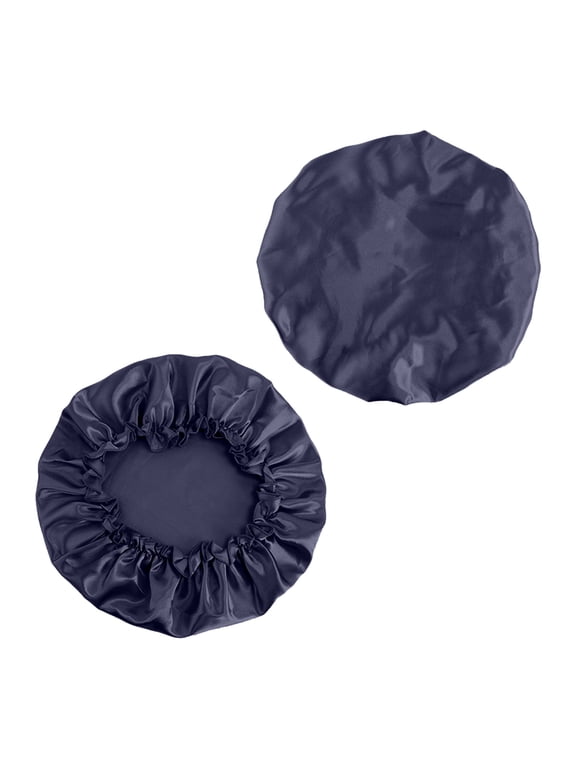 Silk Night Cap, Reusable Satin Cap for Women to Their Hair, and Black Women's Dry Cap,Soft Elastic Band Silk Sleep Cap
