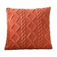 thumbnail image 1 of Zmeidao Soft Throw Pillow Plush Decorative Pillow Couch Sofa Throw Pillow for Living Room, with Twist Pattern, Sofa Pillows for Living Room, 15.74x15.74 in, 1 of 8