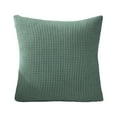 thumbnail image 1 of Zmeidao Solid Color Decorative Throw Pillow, Soft Farmhouse Square Textured Decorative Couch Cushion for Sofa Bed Living Room Home Decor, 17.7x17.7 in, 1 of 8