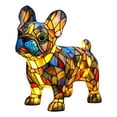 thumbnail image 1 of Zmeidao Stained Glass Dog Sun Catcher, Stain Acrylic Window Ornament, Handcrafted Sun Catchers Decor for Indoor Outdoor Garden, 1 of 4