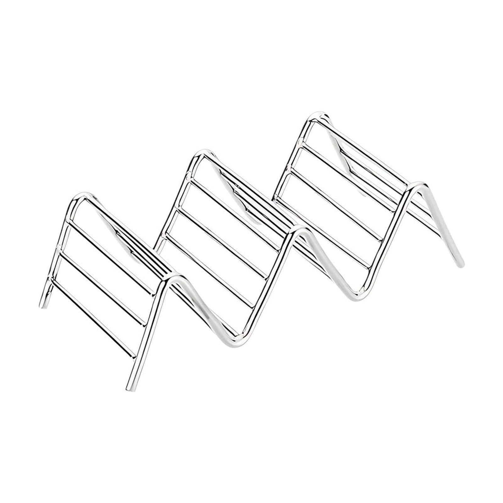 Zmeidao Taco Holders, Stainless Steel Taco Holders Stand, Stylish Rack ...