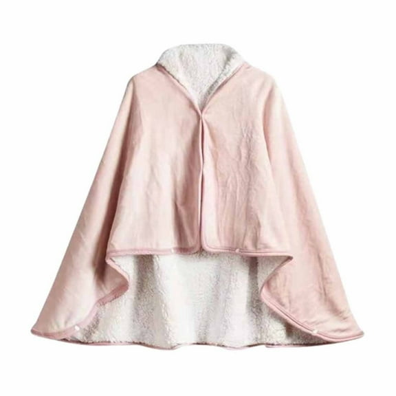 Zmeidao Wearable Blanket, Softness Comfort Warmth Fleece Gift for Women Men, Body Throw Blanket for Home Office Lounge, 39.3x59.5inch