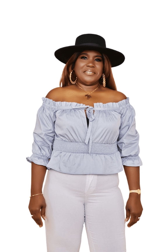 Inc Chloe Off The Shoulder Top White Medium