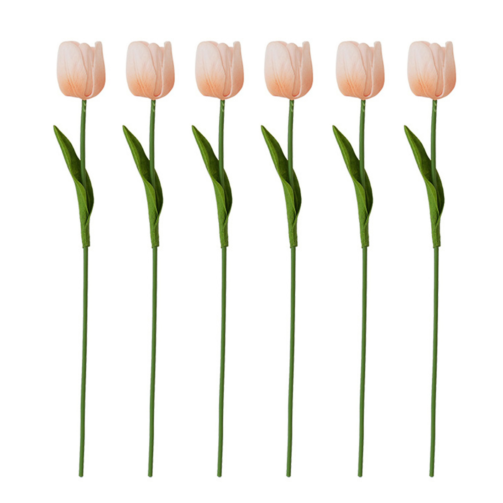 Zmlmlly Tulip Decorations 6Pcs Artificial Flowers Realistic Beautiful