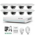 thumbnail image 1 of Zmodo KC-1008 Zmodo 8 CH NVR with 4 Dome Cameras with 4 Outdoor Cameras, 1 of 1
