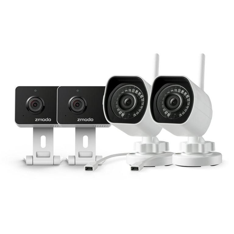 Zmodo Wifi Indoor Outdoor Security Camera System Zmodo WiFi Indoor
