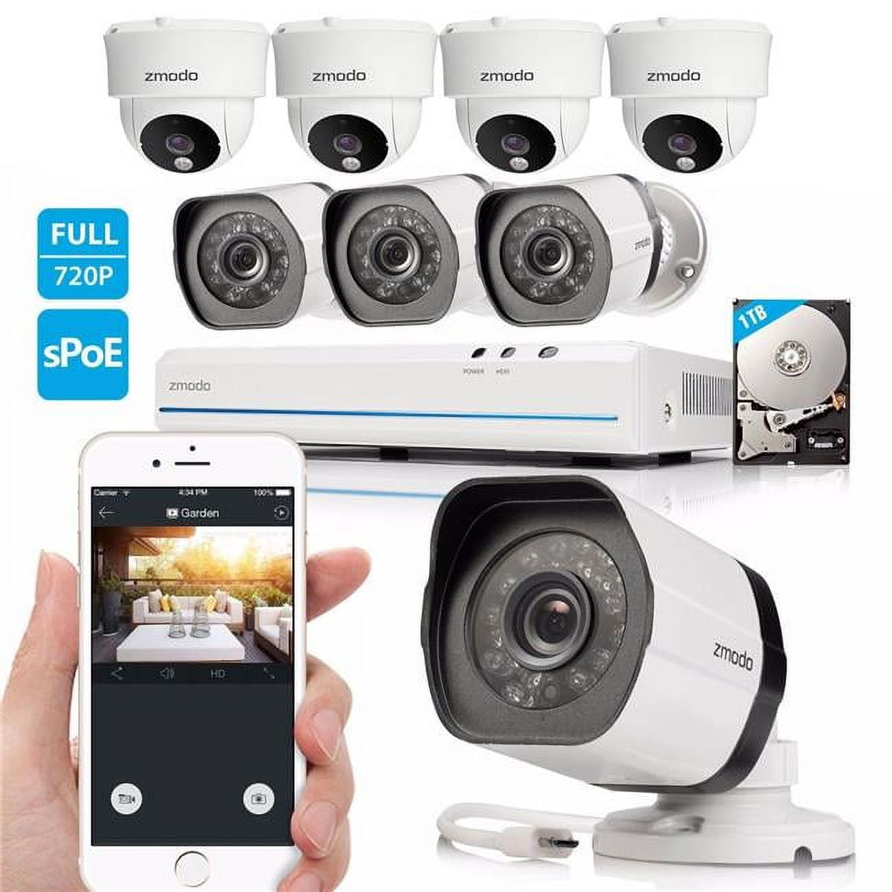 Nvr Security Zmodo Camera Wireless Security System Zmodo ZS-1044