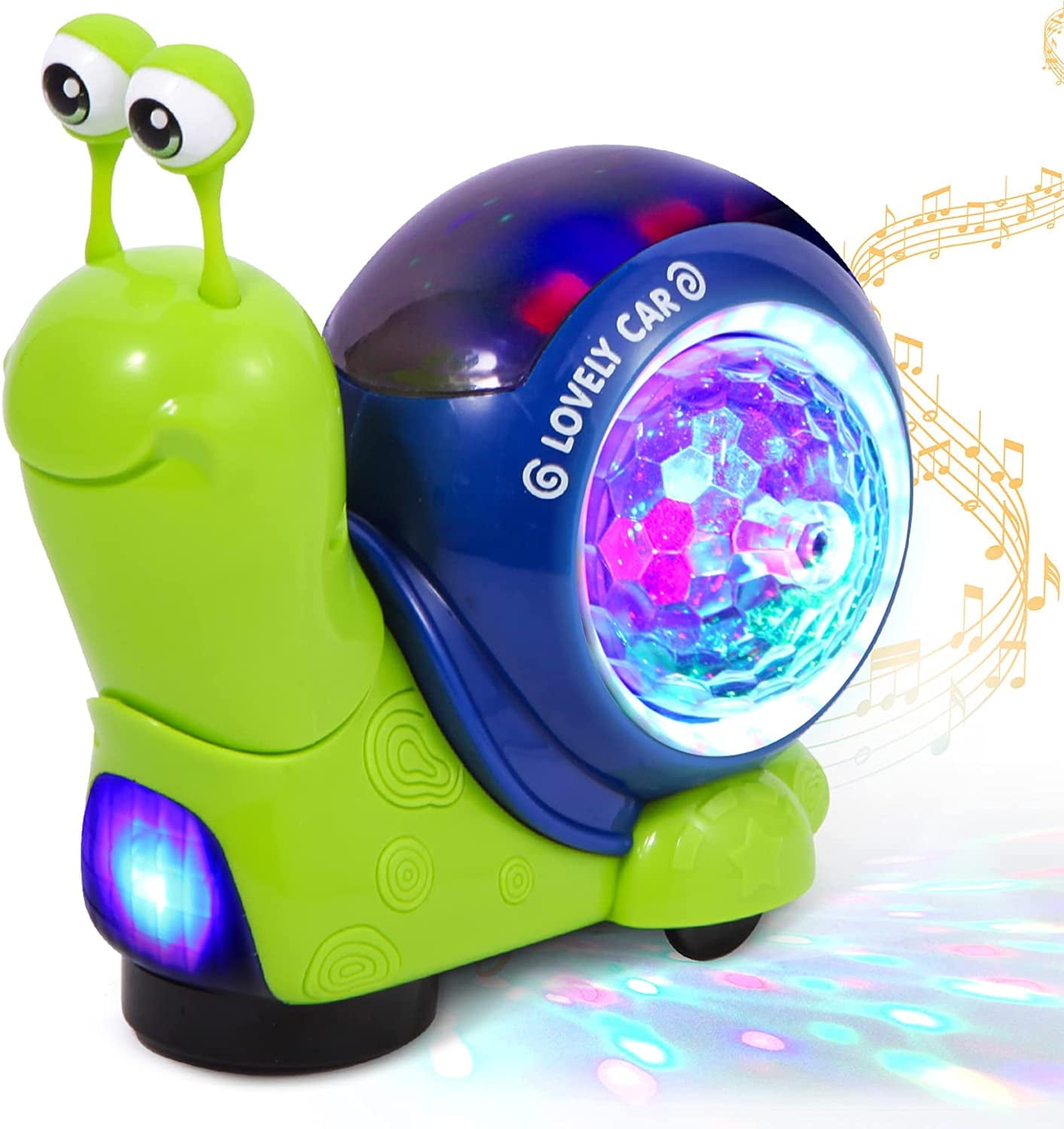 Zmoon LED Light & Musical Walking Crab Toy, Interactive Zmoon LED Light & Musical Walking Crab Toy, Interactive