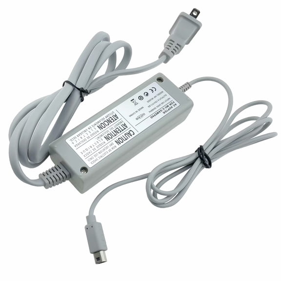 EERSY Power Supply AC Adapter Charger Cable Cord for Wii U Gamepad Controller