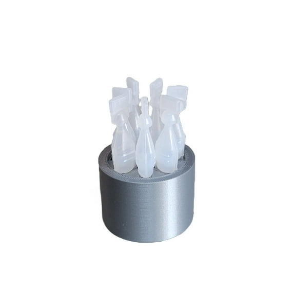 Znet3D Eye Drop Vial Holder – Compact Upright Storage for Seven Vials – Keep Your Eye Drops Organized Easily Accessible – Space-Saving Star Design
