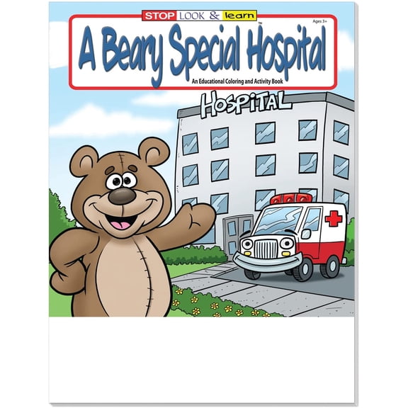 ZoCo: 25 Pack - A Beary Special Hospital Kid's Coloring & Activity Books