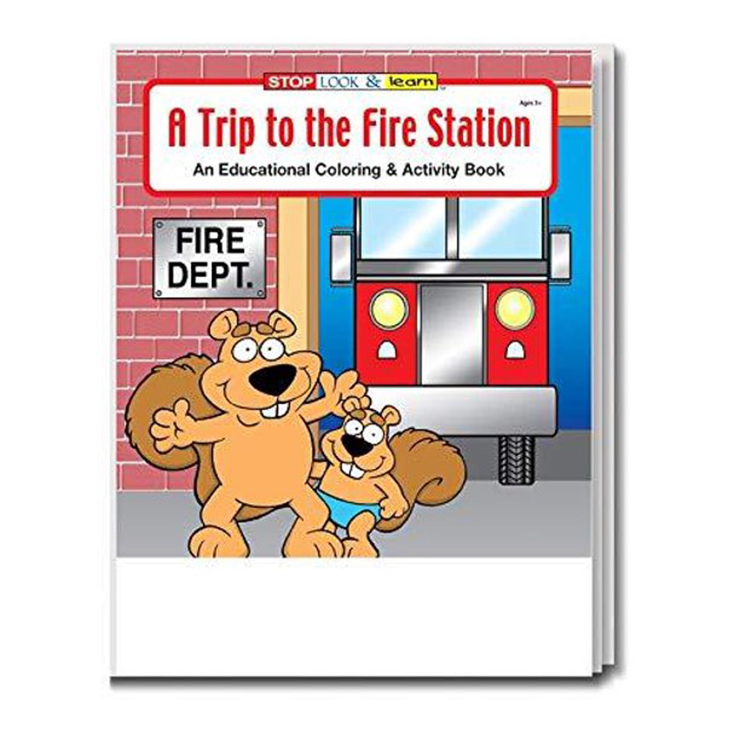 ZoCo: 25 Pack - A Trip to The Fire Station Kid's Educational Coloring ...