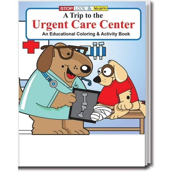 ZoCo: 25 Pack - A Trip to The Urgent Care Center - Kid's Educational Coloring & Activity Books