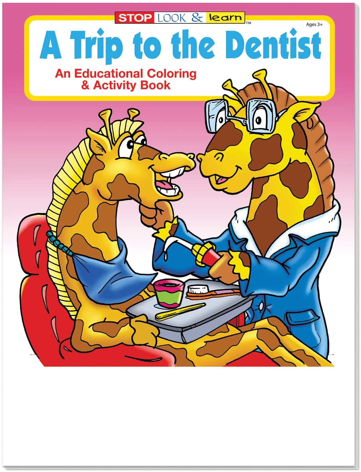ZoCo: 25-Pack A Trip to the Dentist 16-Page Coloring & Activity Book Set