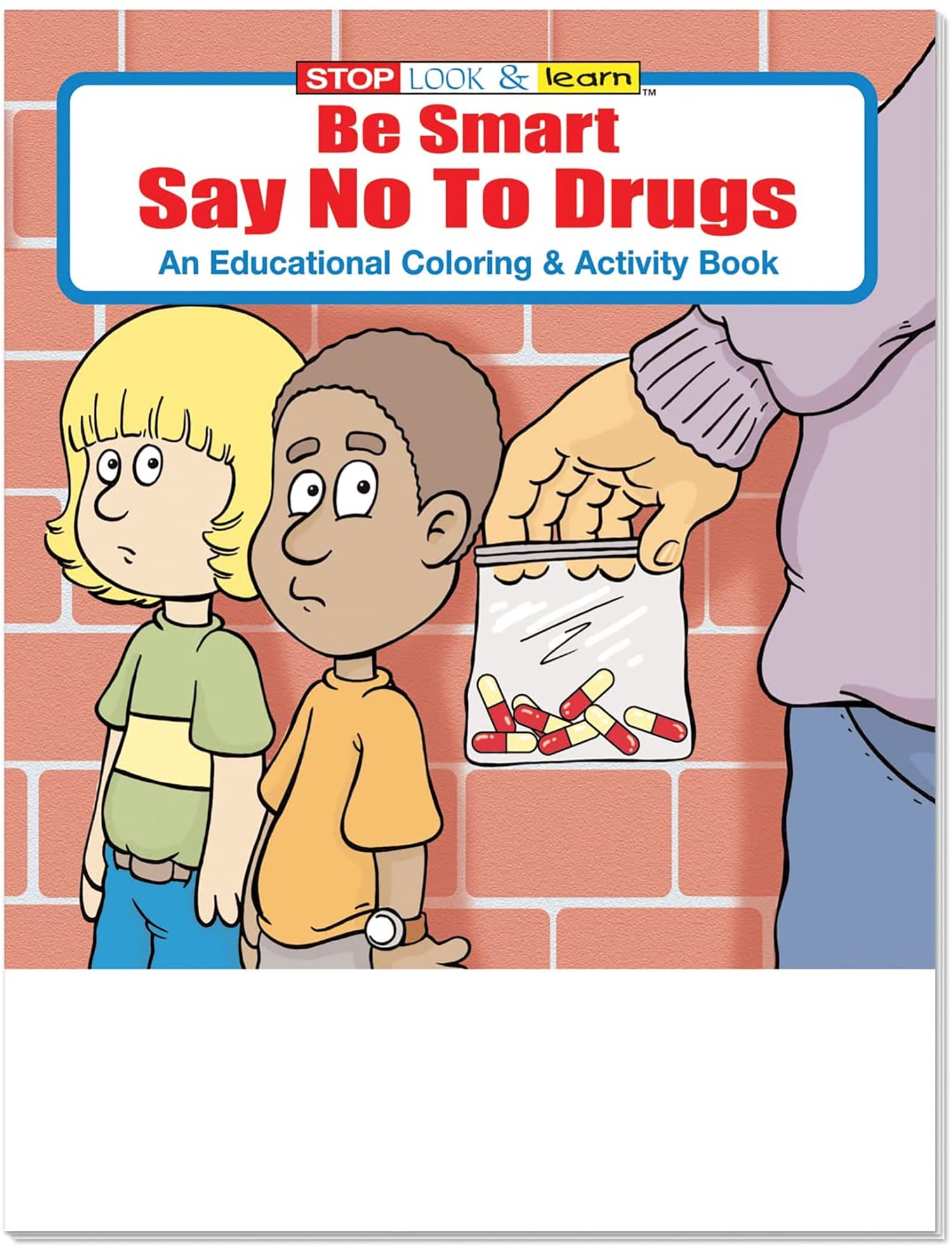 ZoCo: 25 Pack - Be Smart, Say NO to Drugs Kid's Coloring & Activity Books
