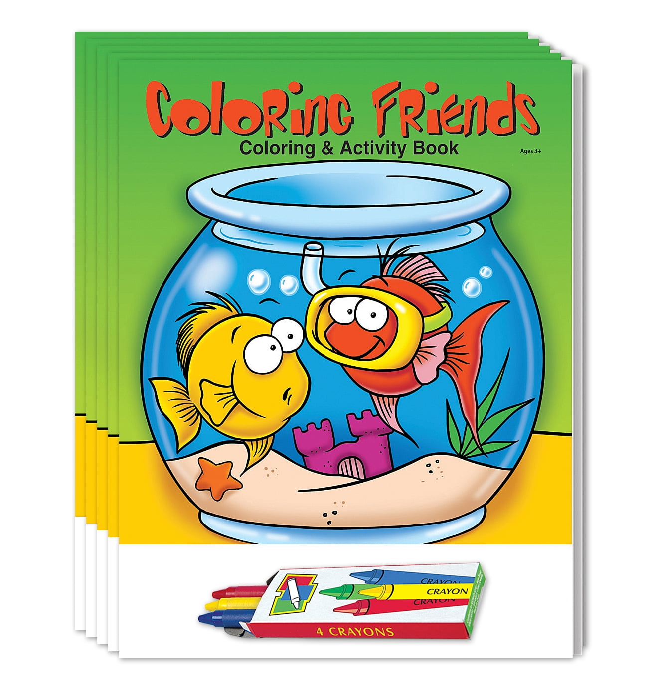 ZoCo 25-Pack Coloring & Activity Books