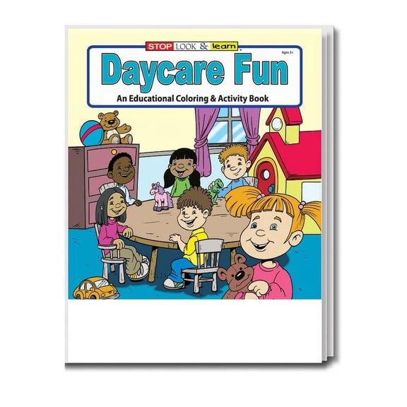 ZoCo: 25 Pack - Daycare Fun Kid's Coloring & Activity Books