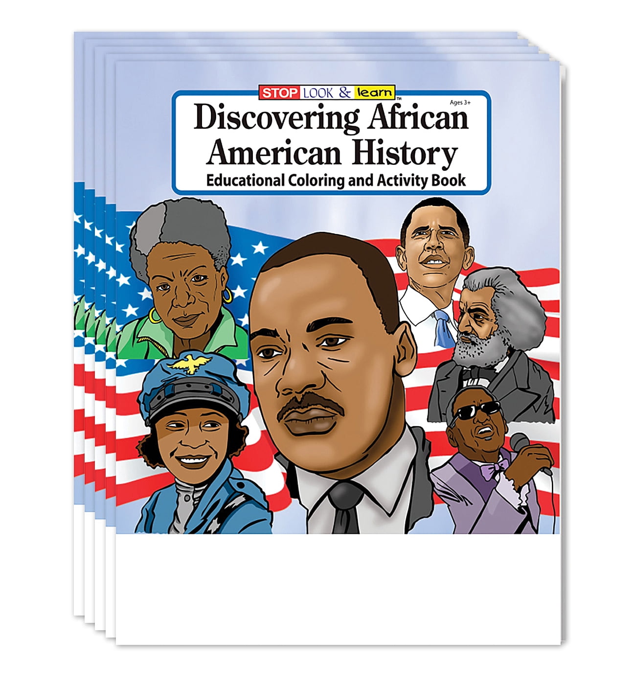 ZoCo: 25-Pack Black History Coloring & Activity Books